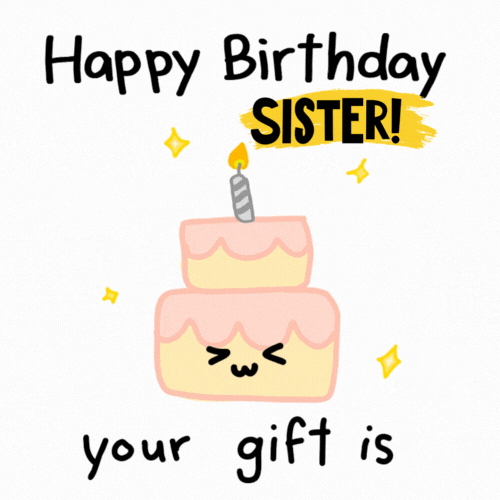 Happy Birthday Sister Gift Image