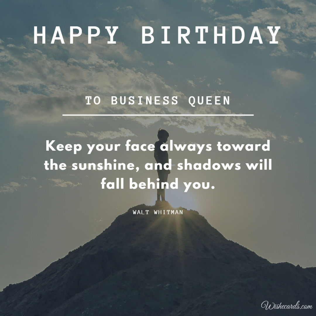 Happy Birthday to a Boss Lady