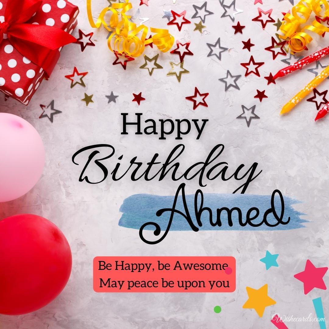 Happy Birthday to Ahmed