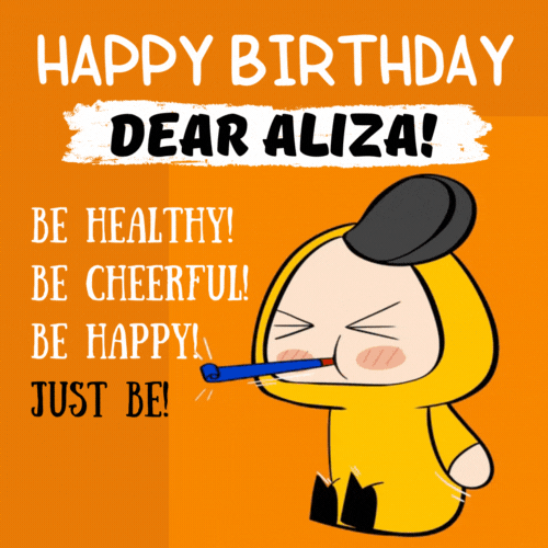 Happy Birthday to Aliza