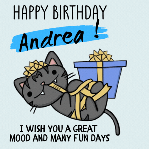 Happy Birthday to Andrea