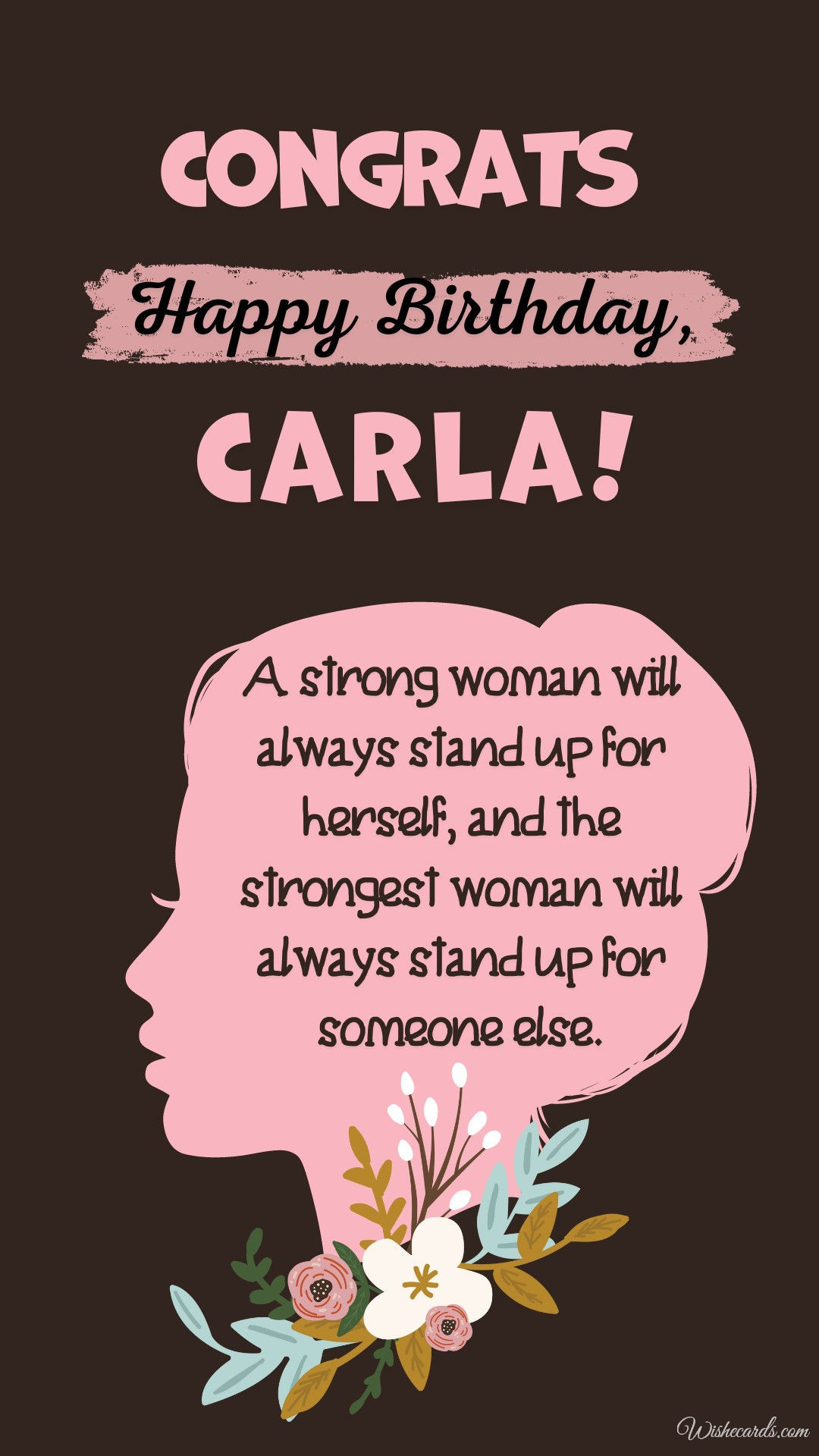 Happy Birthday to Carla