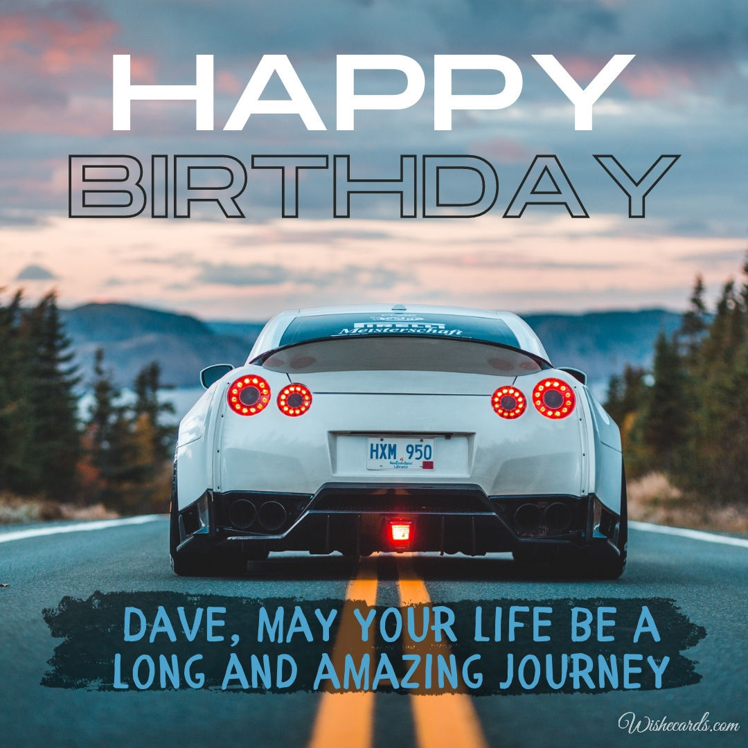 Happy Birthday to Dave