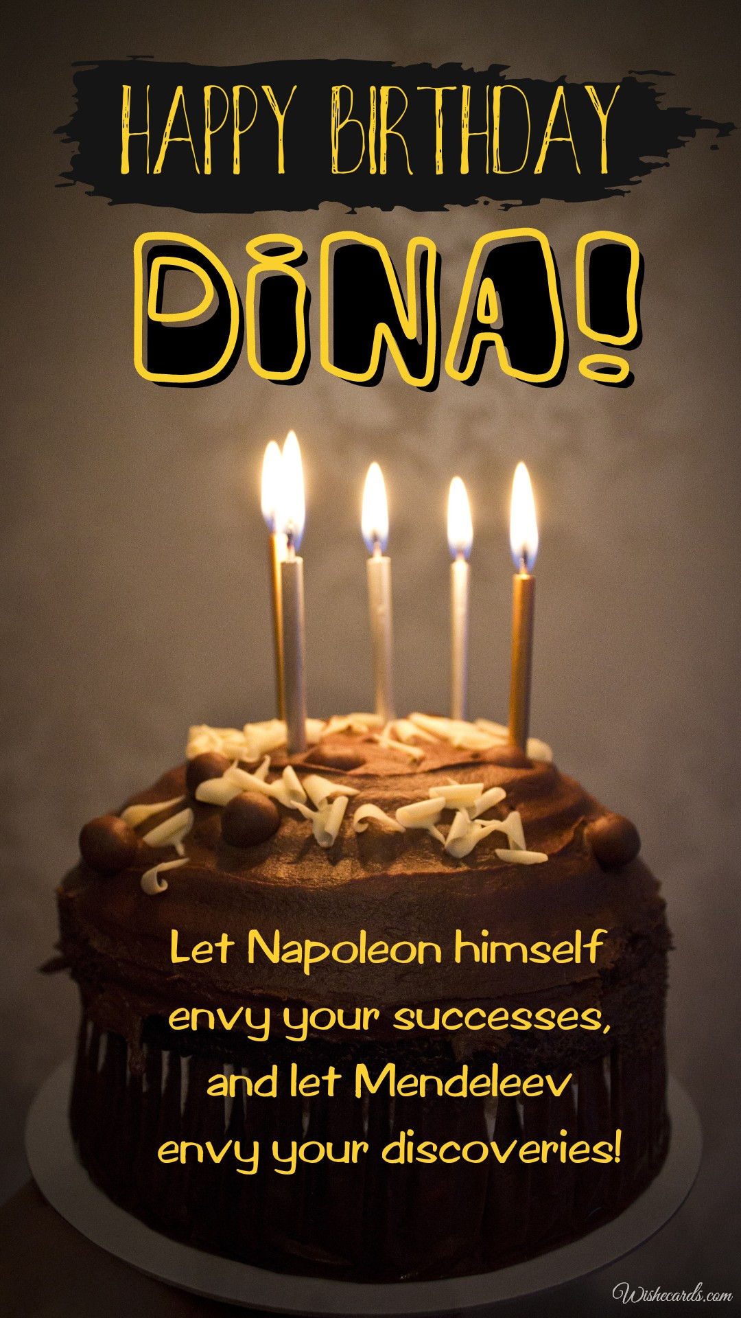 Happy Birthday to Dina