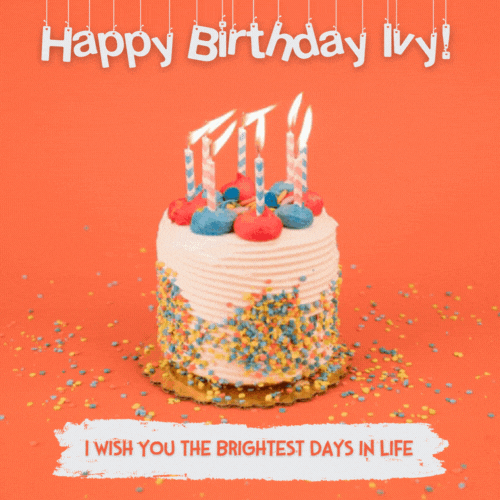 Happy Birthday to Ivy