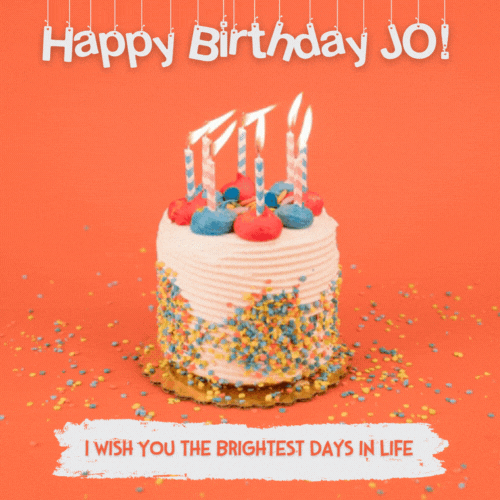 Happy Birthday to Jo