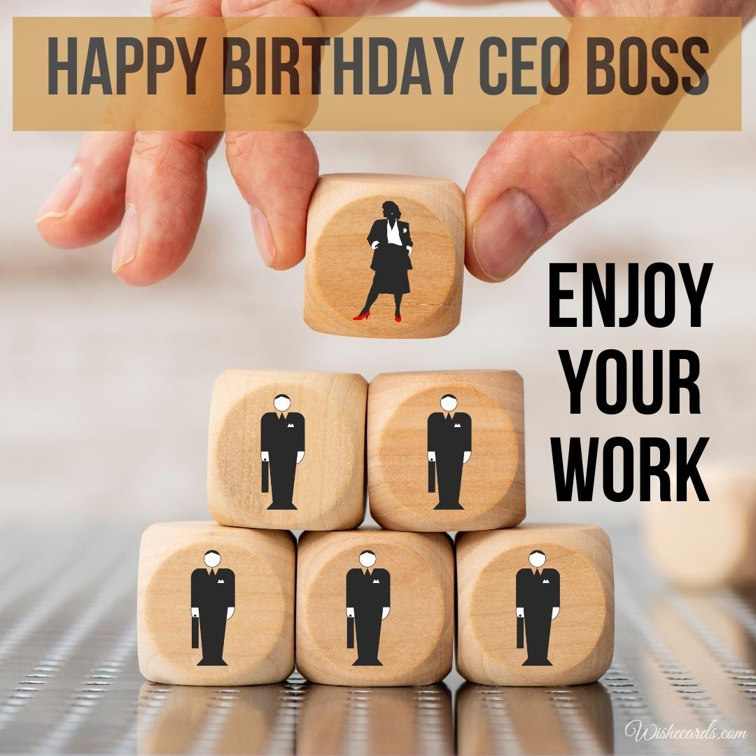Happy Birthday to Our CEO
