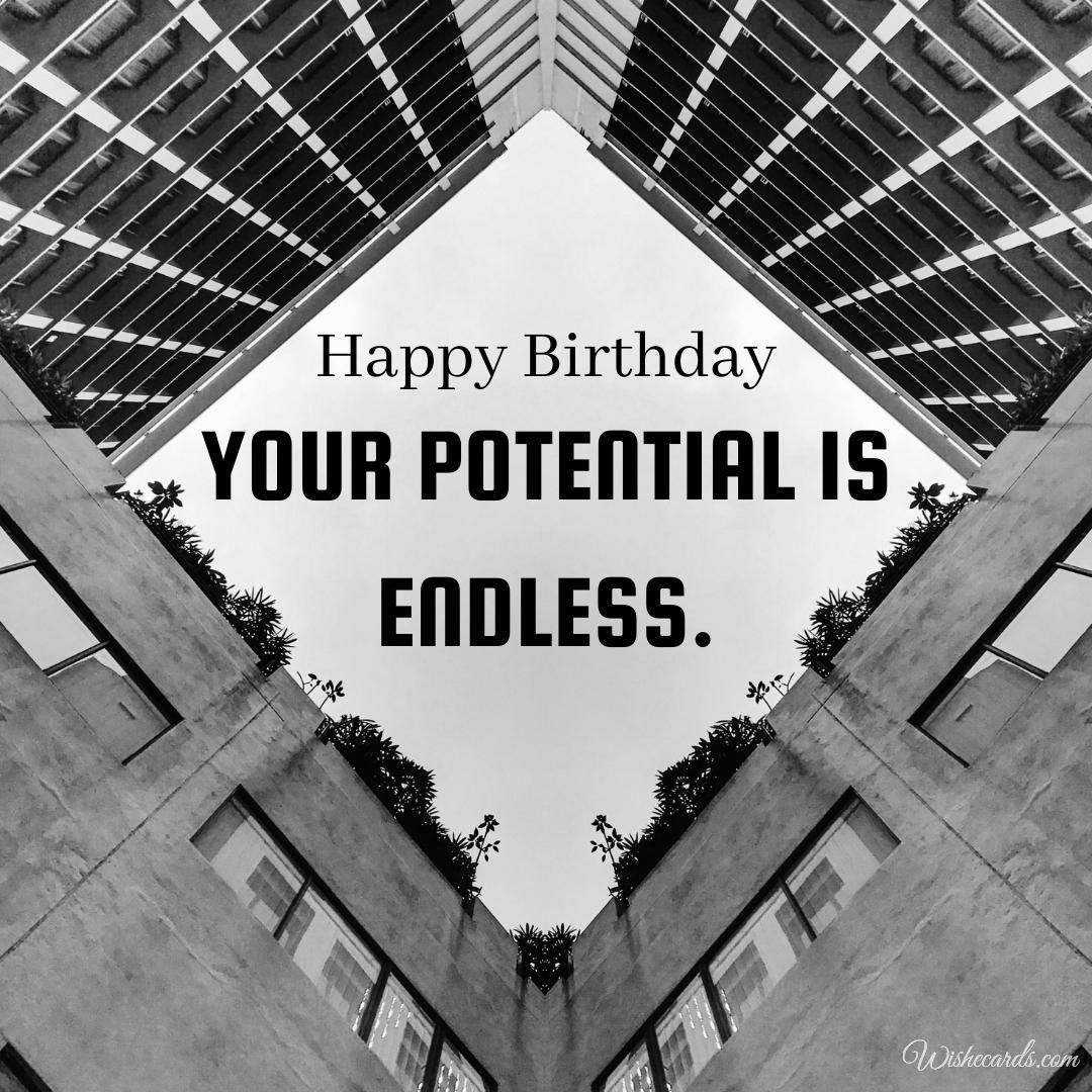 Happy Birthday Wish Corporate Ecard