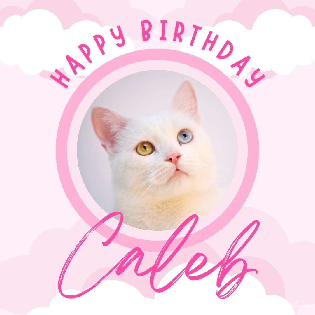 Happy Birthday Wish Ecard For Caleb
