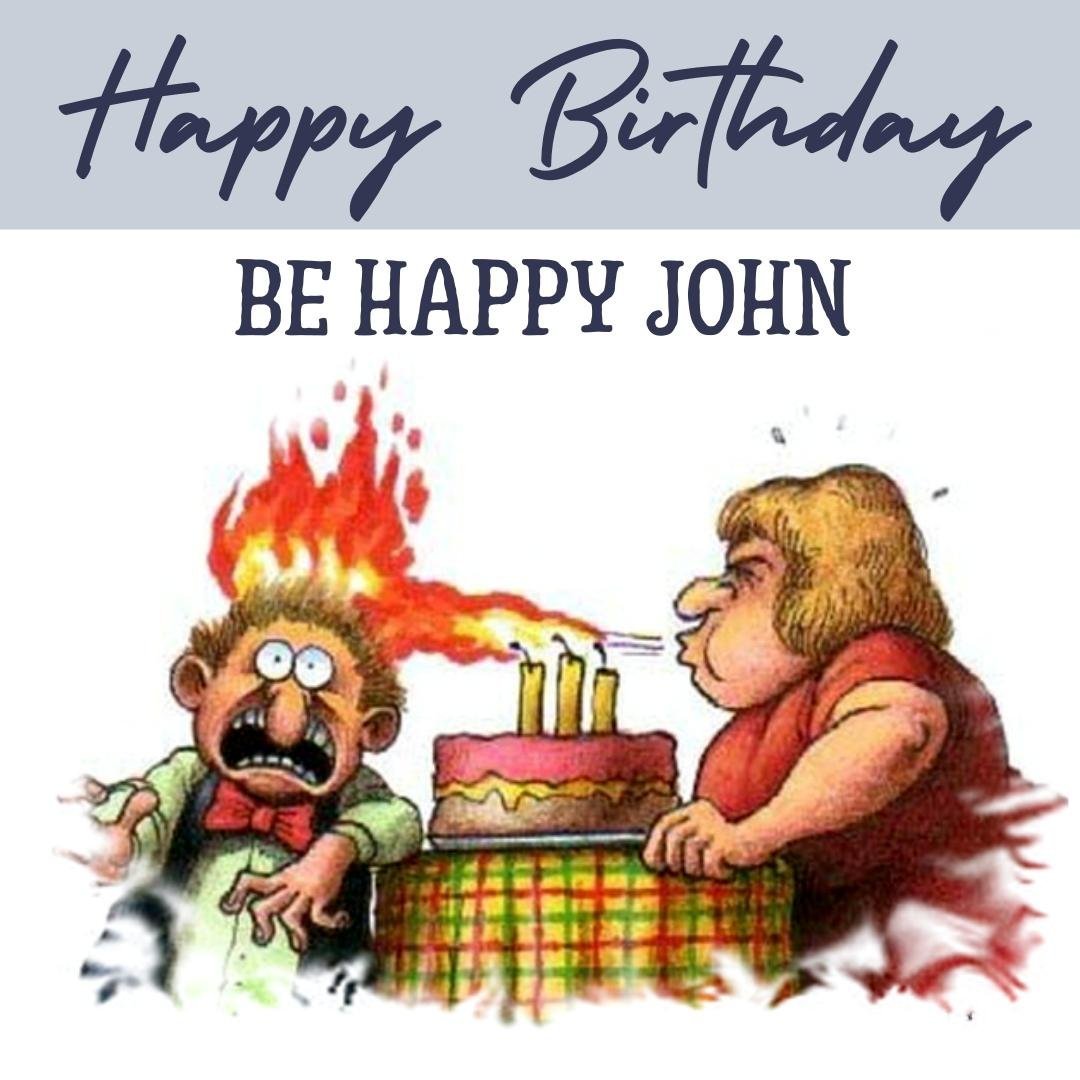 Happy Birthday Wish Ecard for John