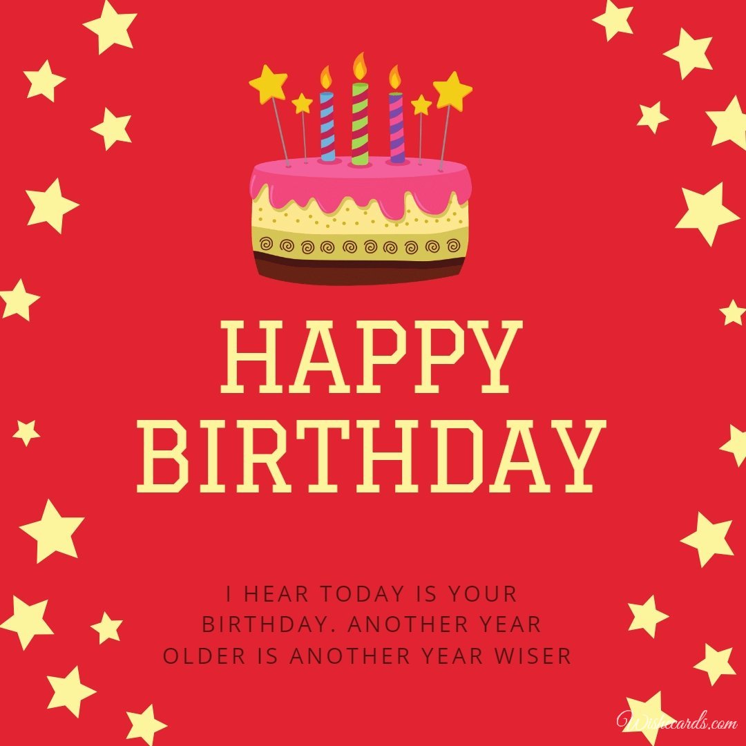 Happy Birthday Wish Ecard to Firefighter