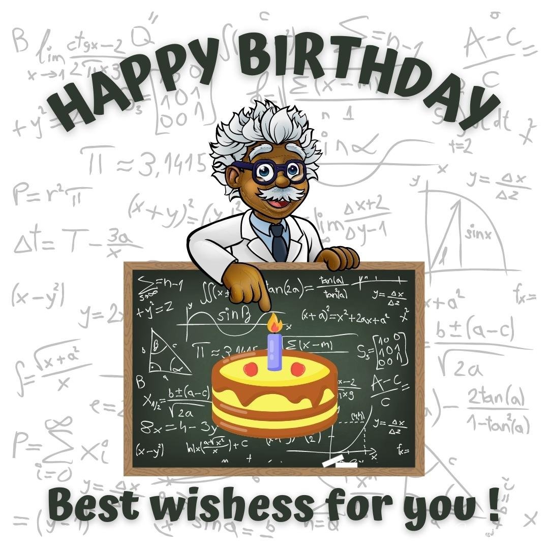 Happy Birthday Wish Ecard To Scientist