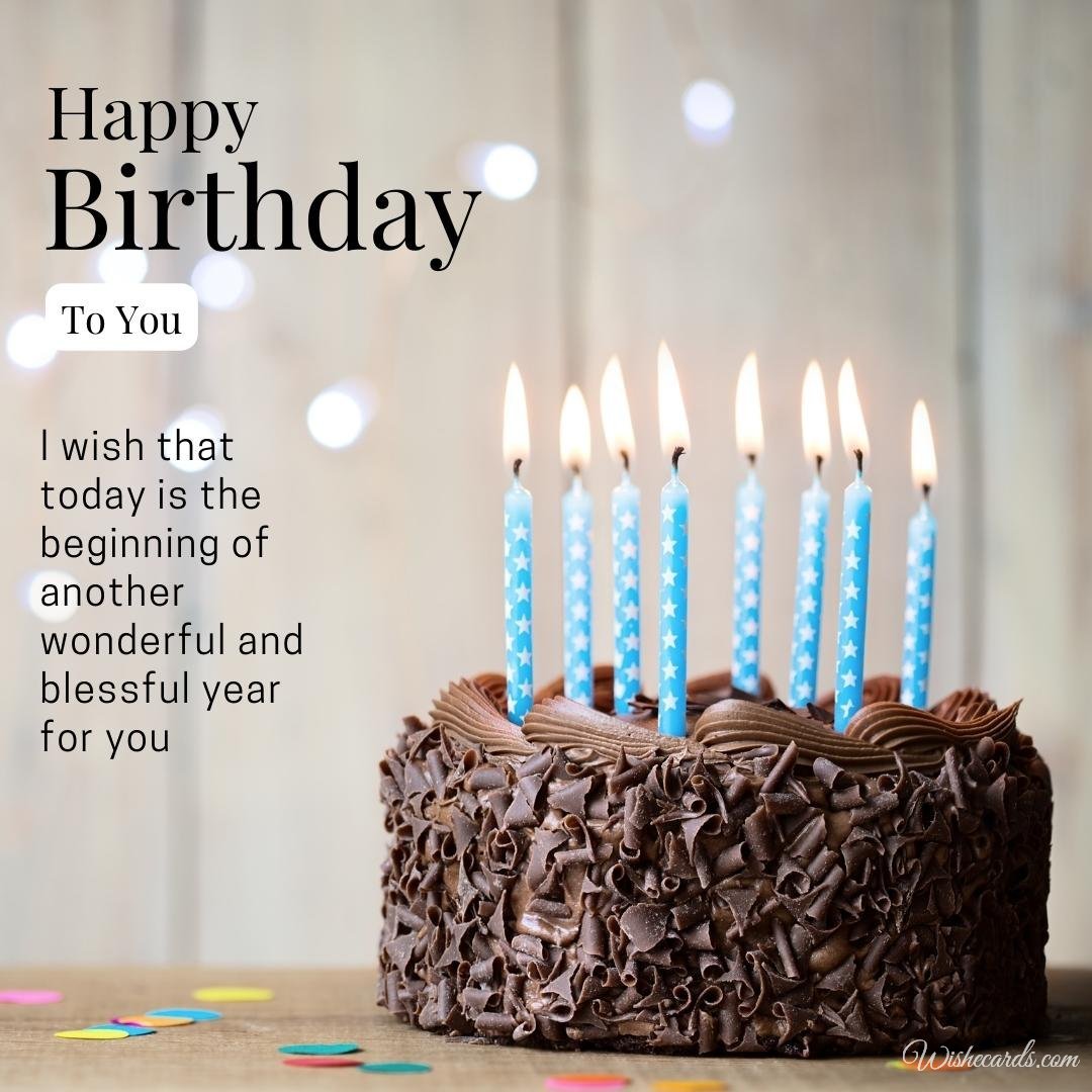 Happy Birthday Wish Ecard To Trucker