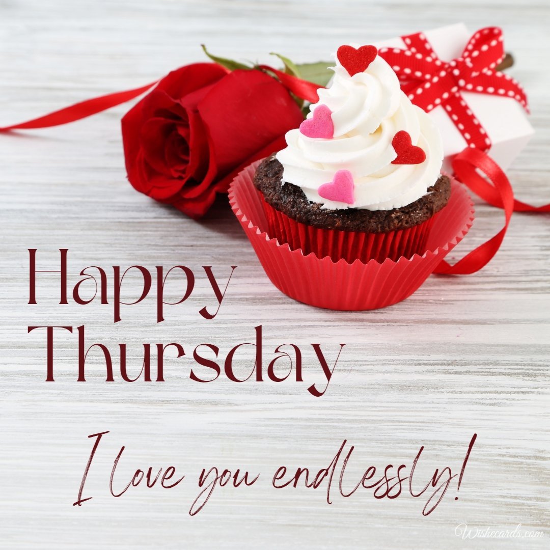 Happy Thursday Romantic Greeting Ecard