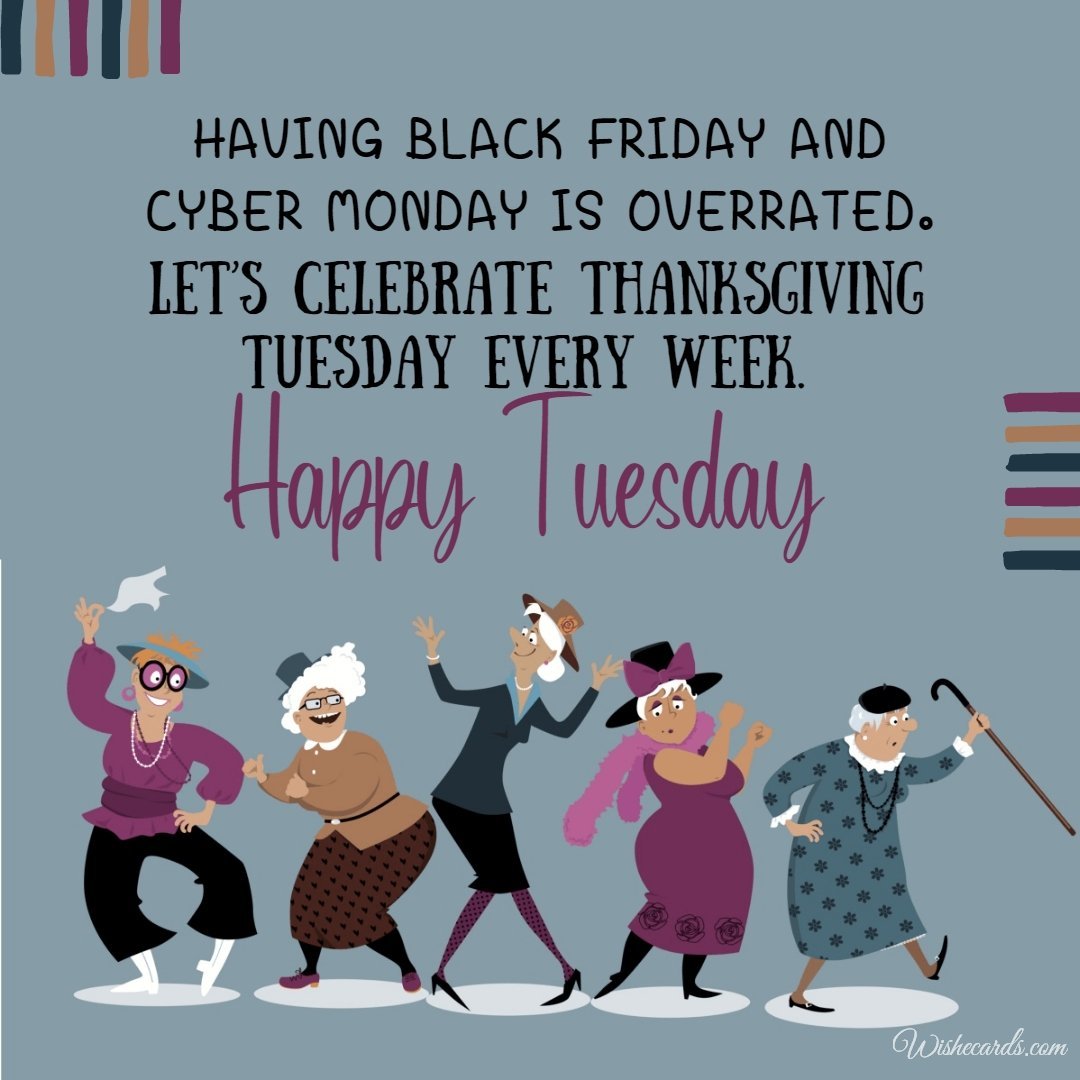 Happy Tuesday Beautiful Electronic Card