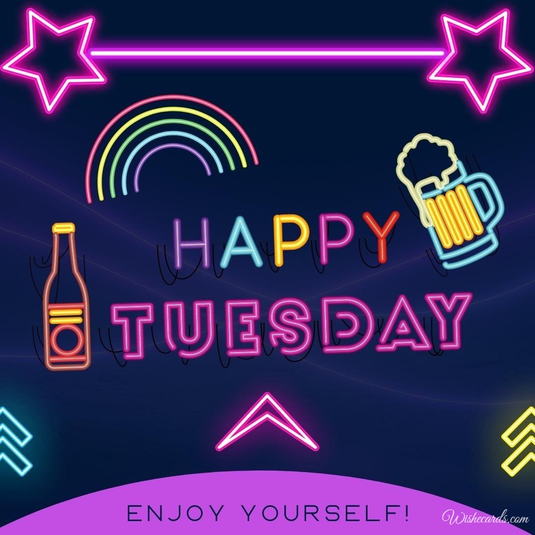 Happy Tuesday Wishes Ecard