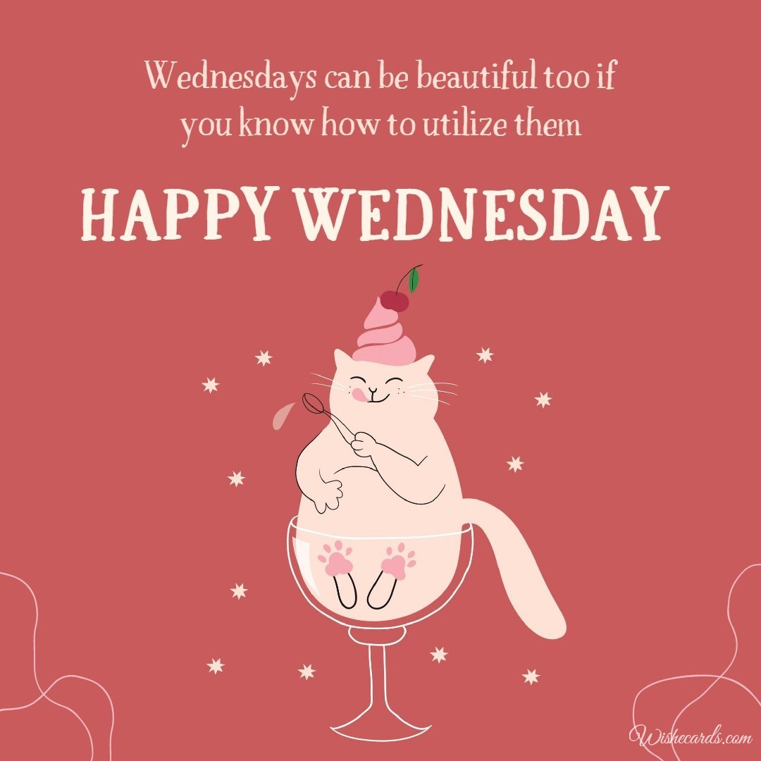 Happy Wednesday Funny Image with Text