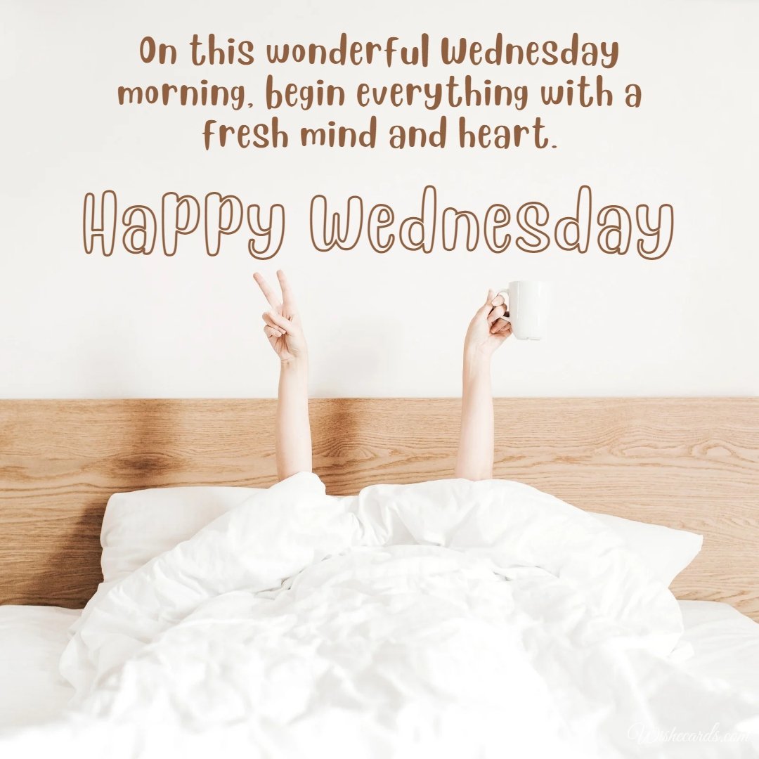 Happy Wednesday Image with Text