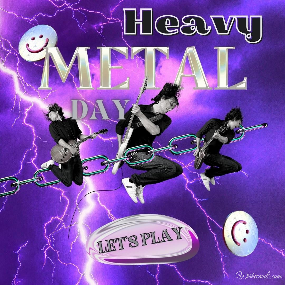 Heavy Metal Day Ecard