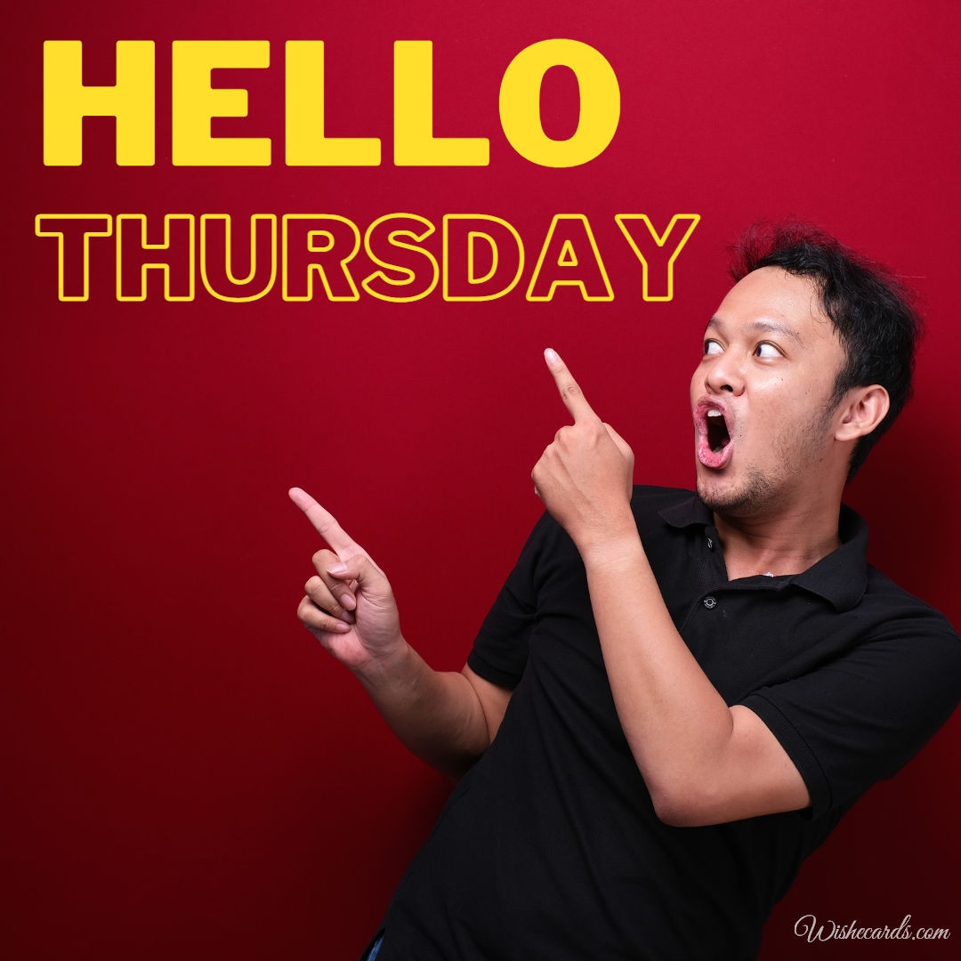 Hello Thursday Image