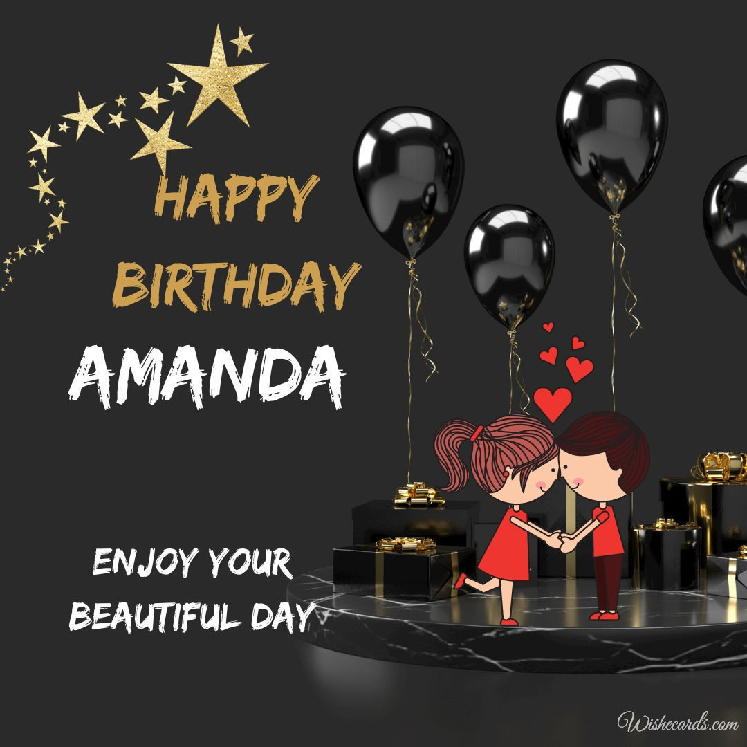 Image of Happy Birthday Amanda