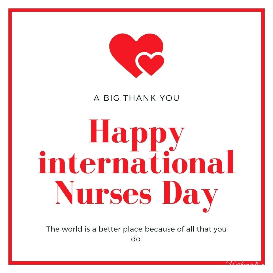 Inspiring International Nurses Day Card