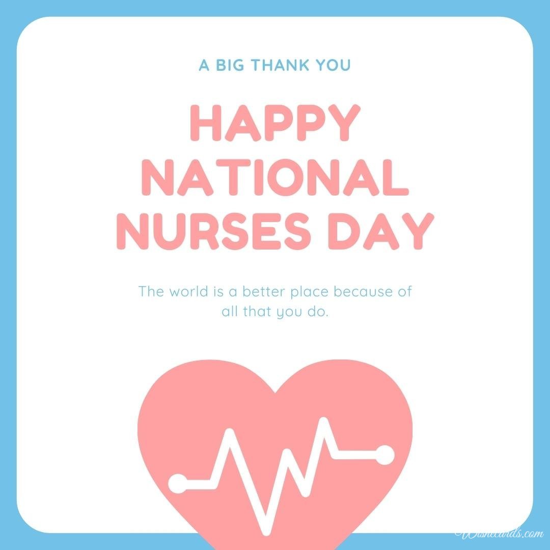 Inspiring National Student Nurses Day Card