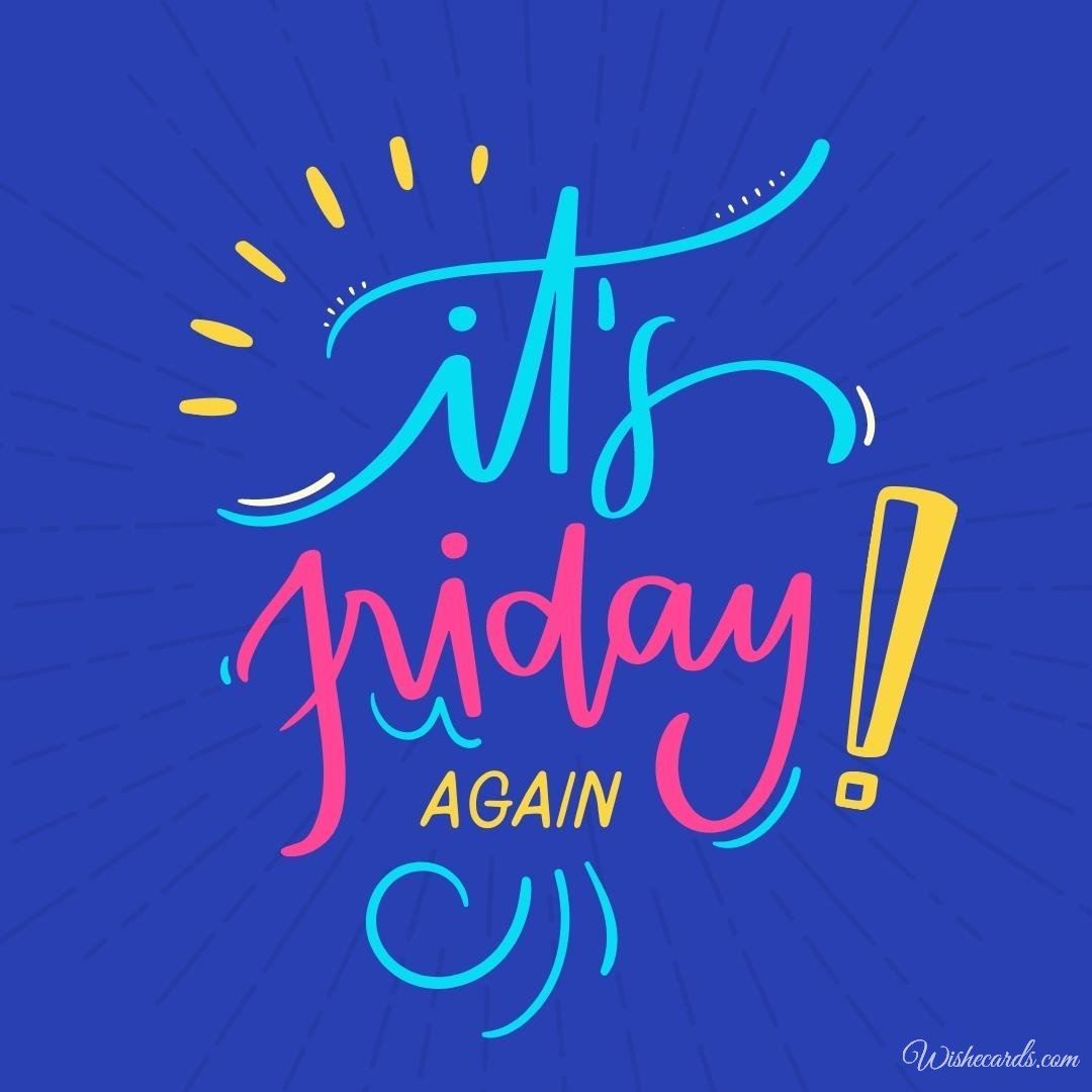 Its Friday Card