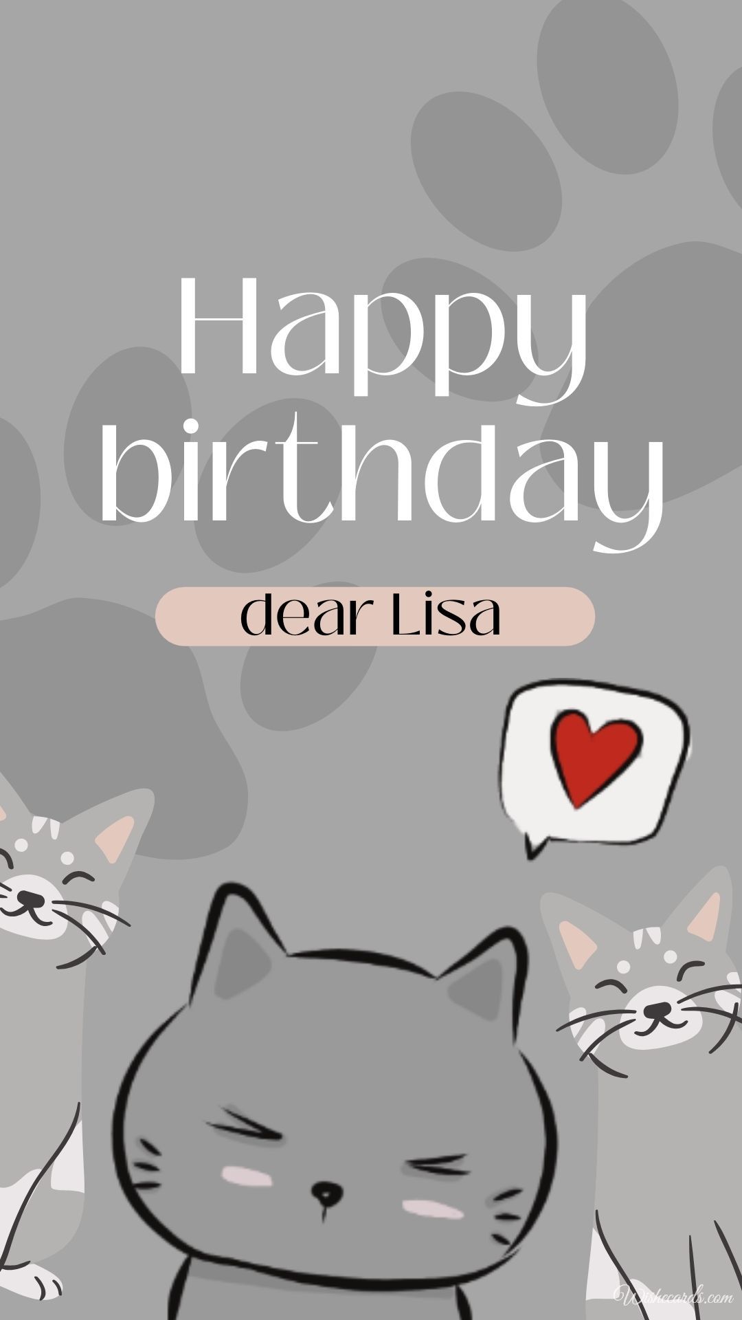 Lisa Happy Birthday Image