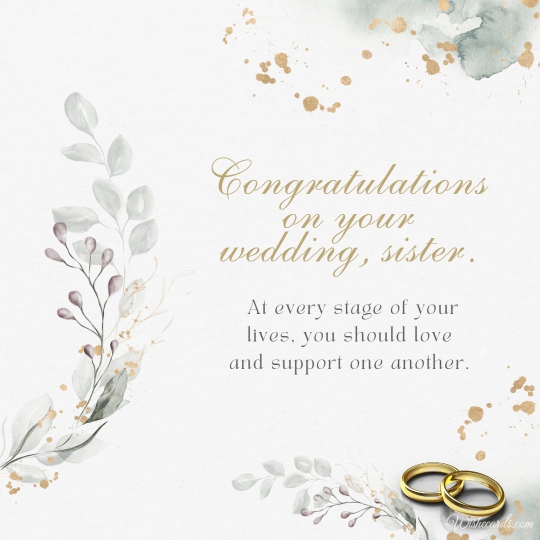 Marriage Virtual Image For Sister