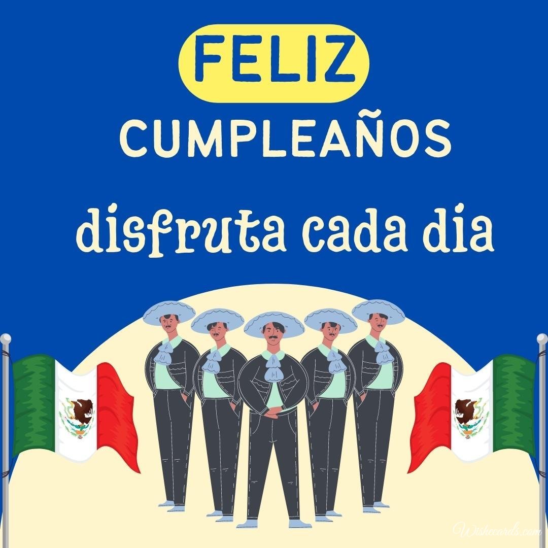Mexican Birthday Wish Ecard