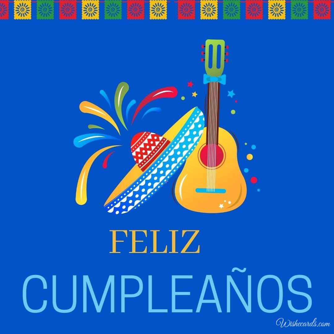 Mexican Happy Birthday Ecard