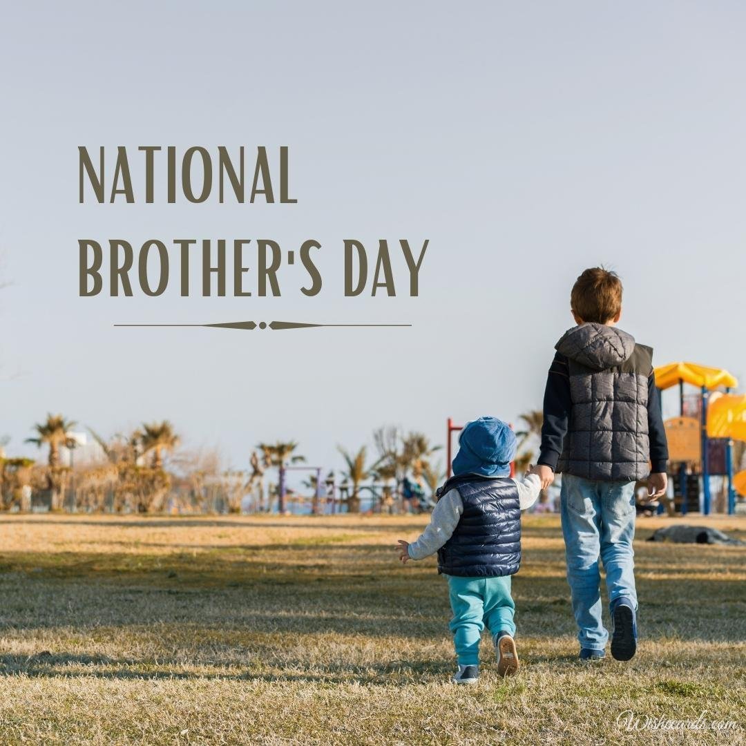 National Brother's Day Ecard
