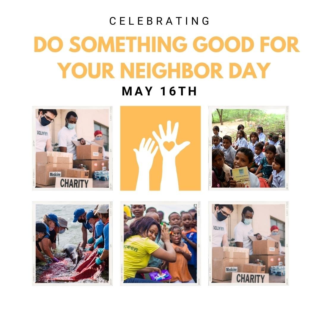 National Do Something Good For Your Neighbor Day Card