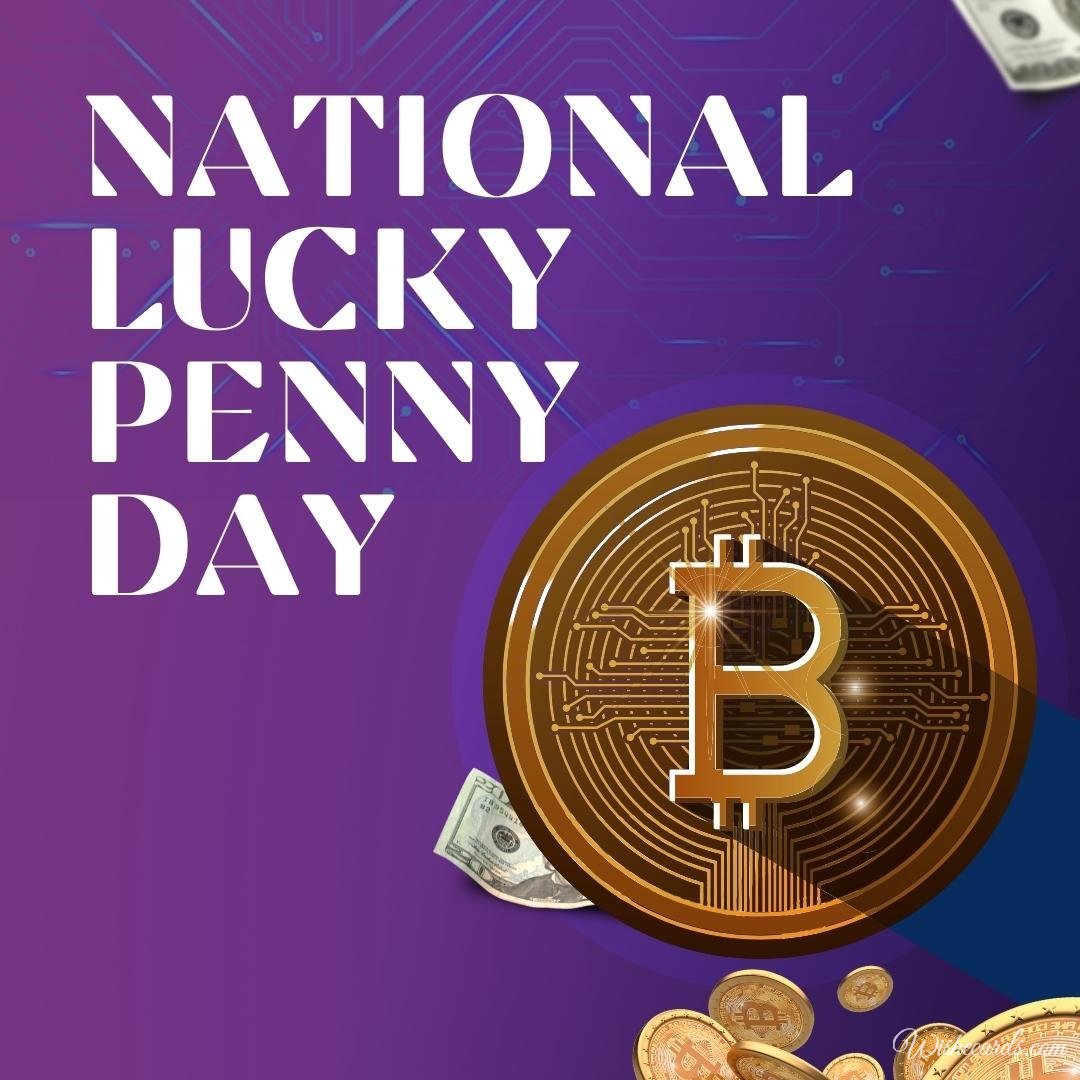 National Lucky Penny Day Ecard