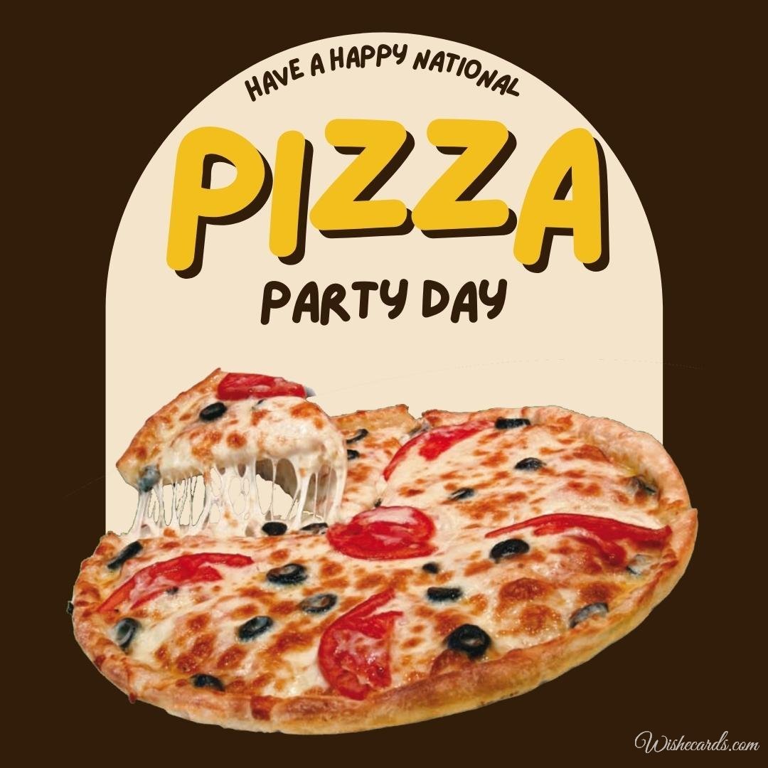 National Pizza Party Day Ecard