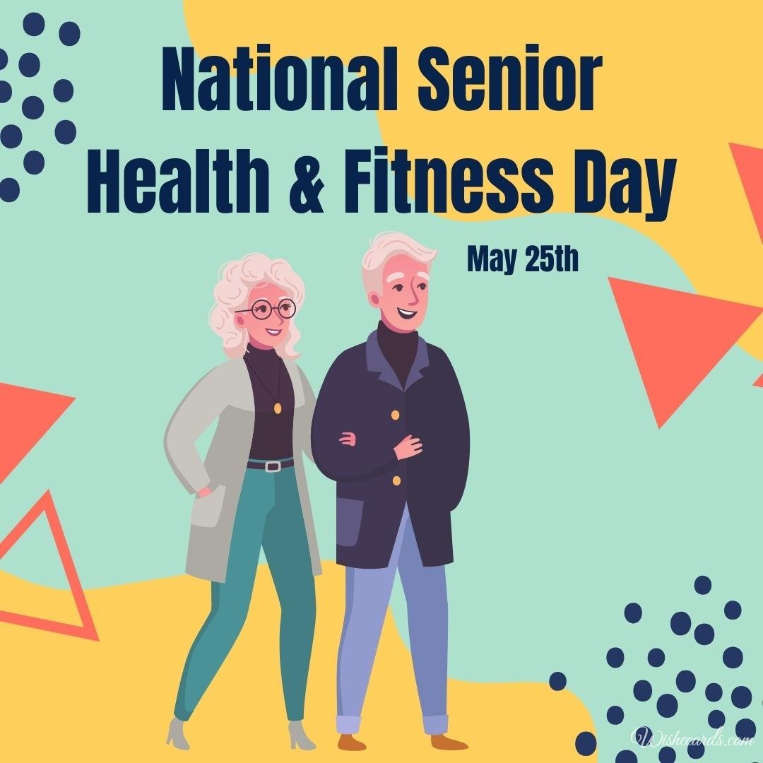 National Senior Health & Fitness Day Ecard