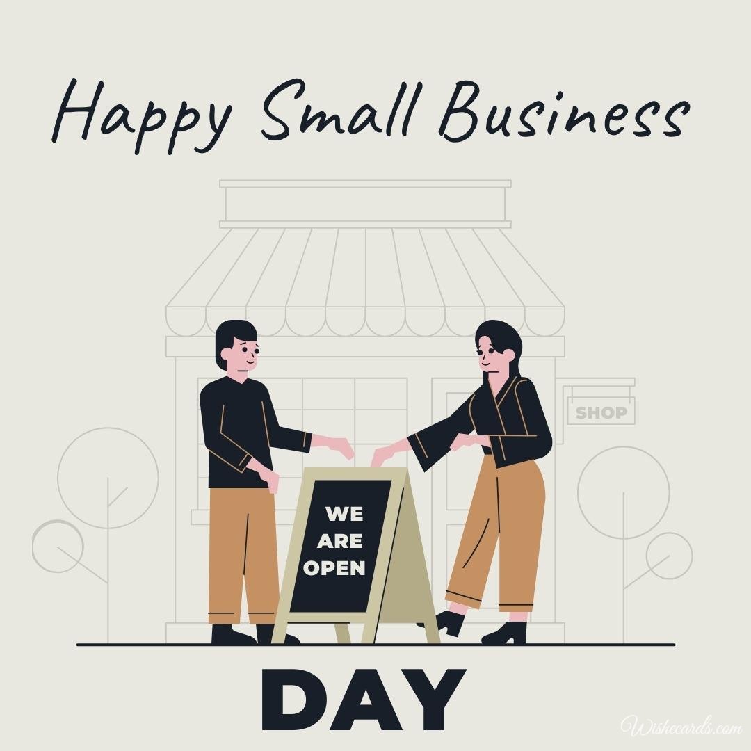 National Small Business Day Ecard