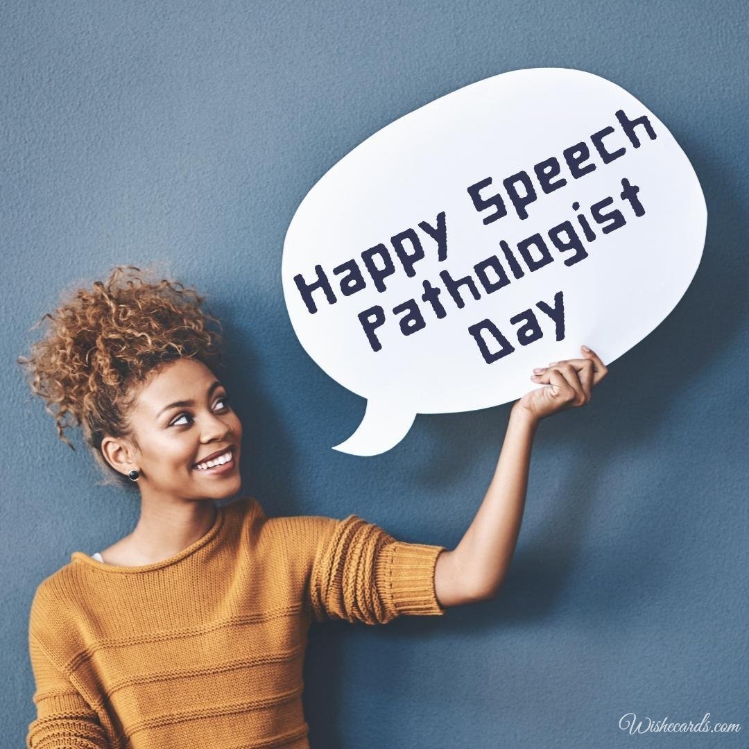 National Speech Pathologist Day Ecard