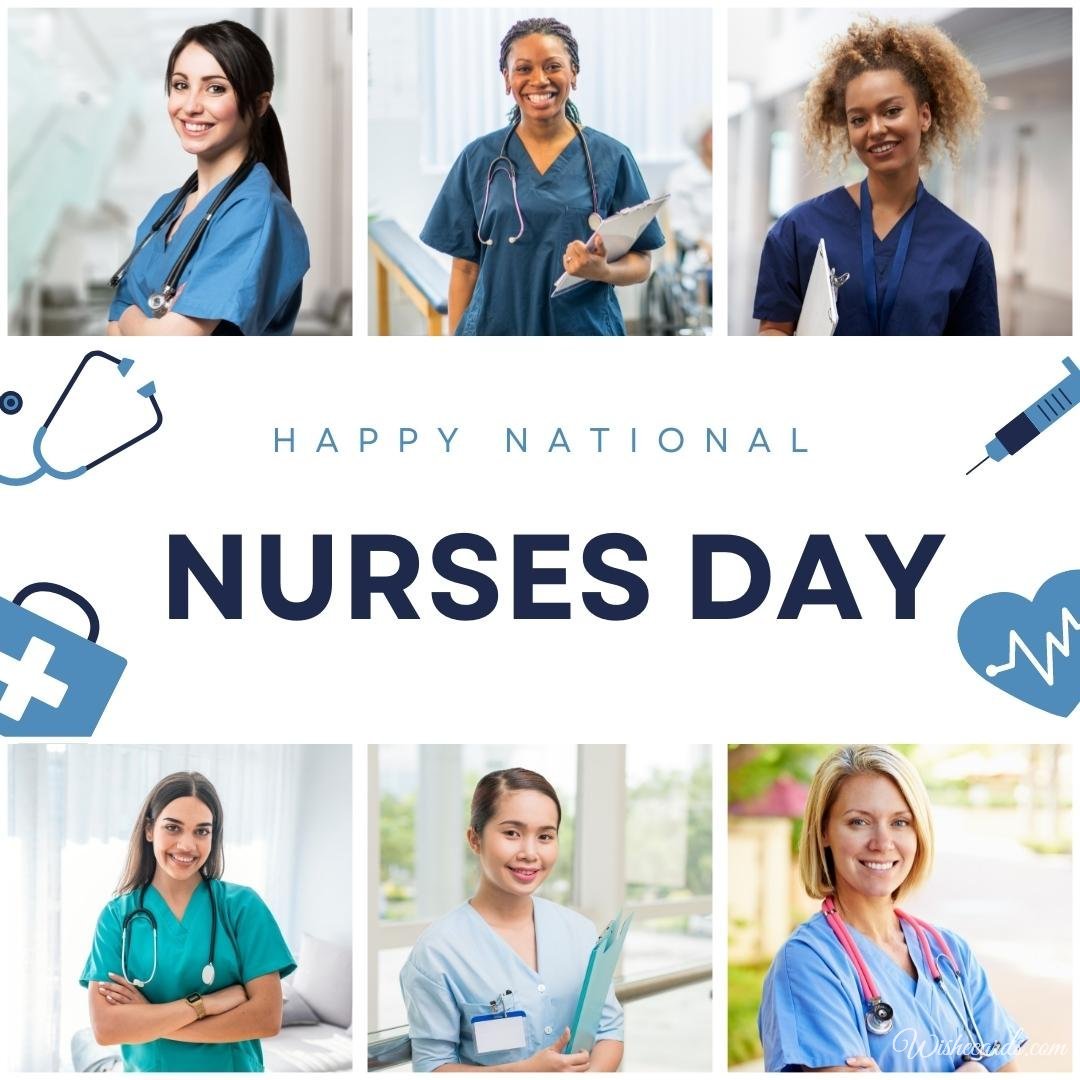 Some Beautiful Cards For National Student Nurses Day In USA