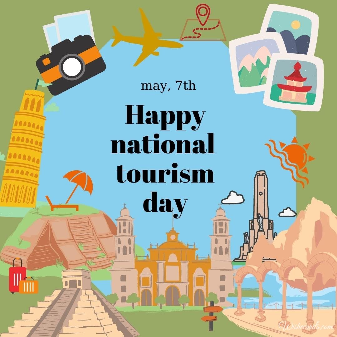 National Tourism Day Card