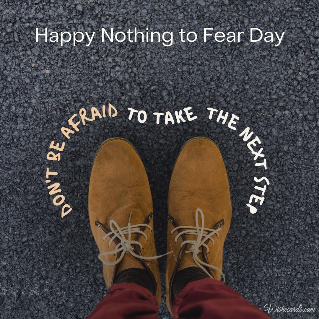 Nothing To Fear Day Ecard