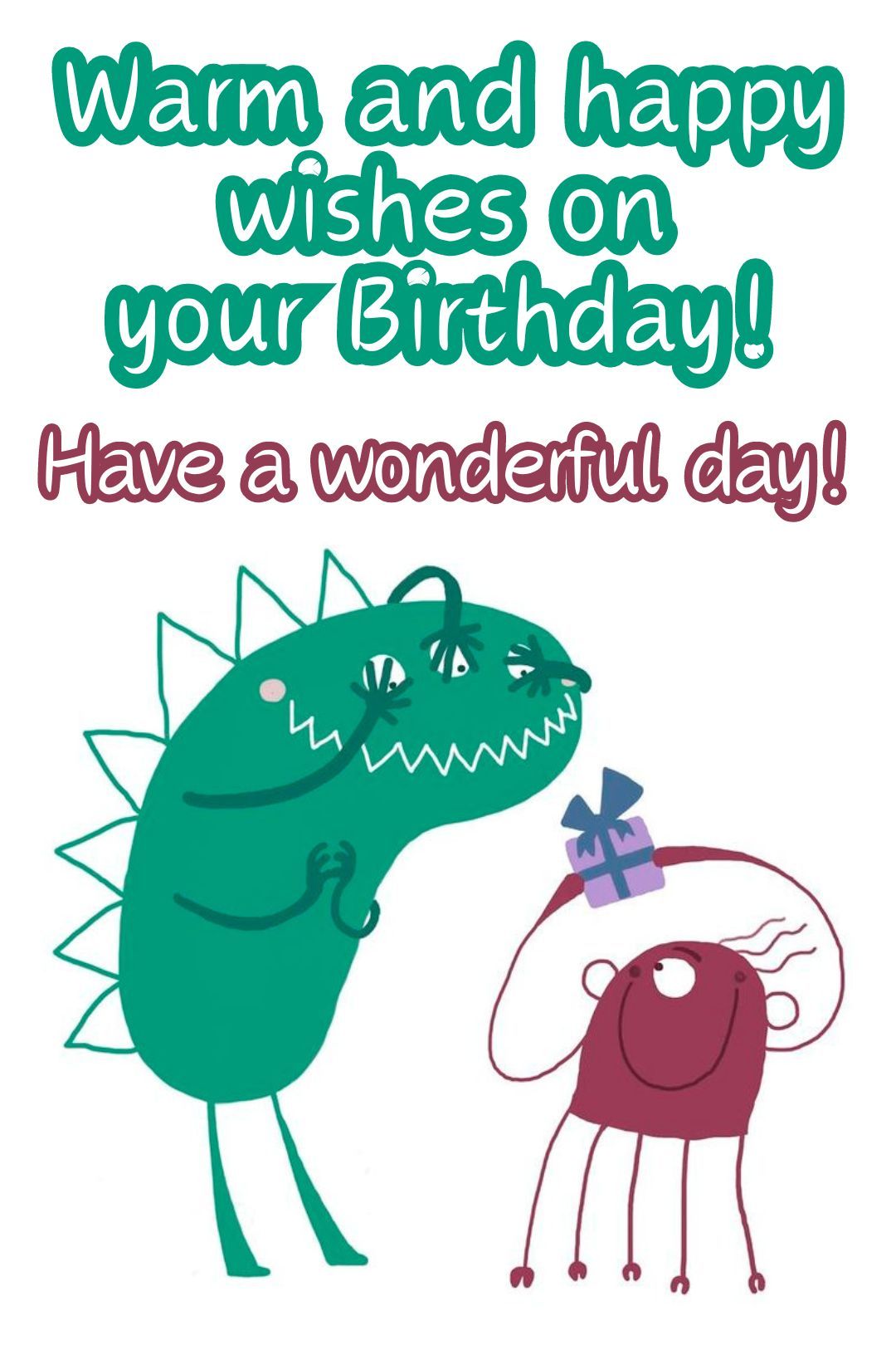 Original Happy Birthday Greeting Card
