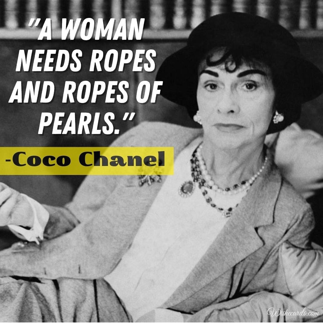 Quote Coco Chanel Ecard