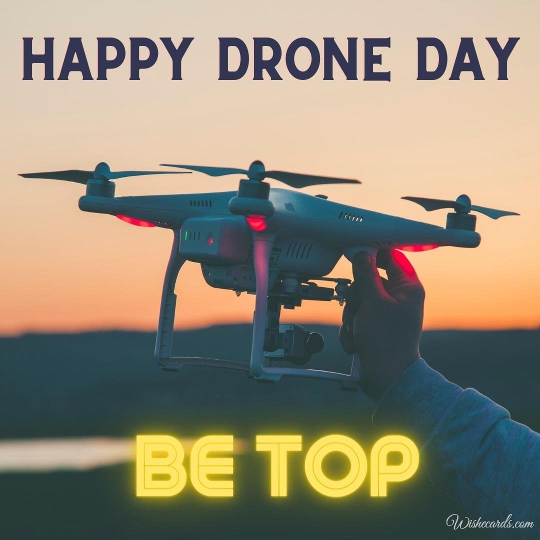 Romantic International Drone Day Picture