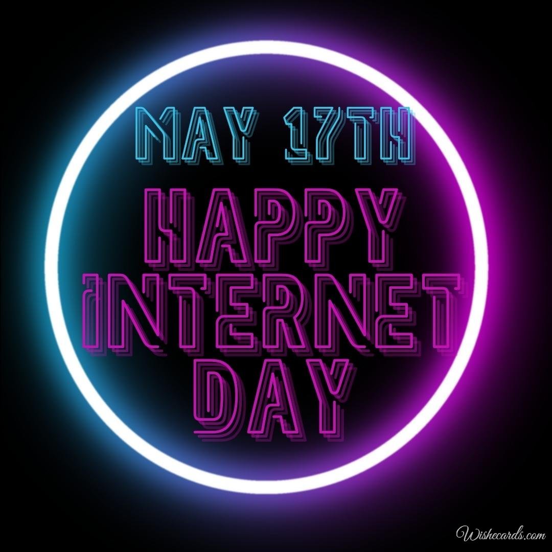 Romantic International Internet Day Picture