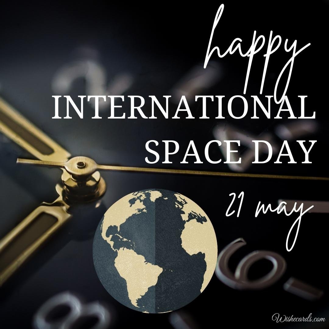 Romantic International Space Day Picture