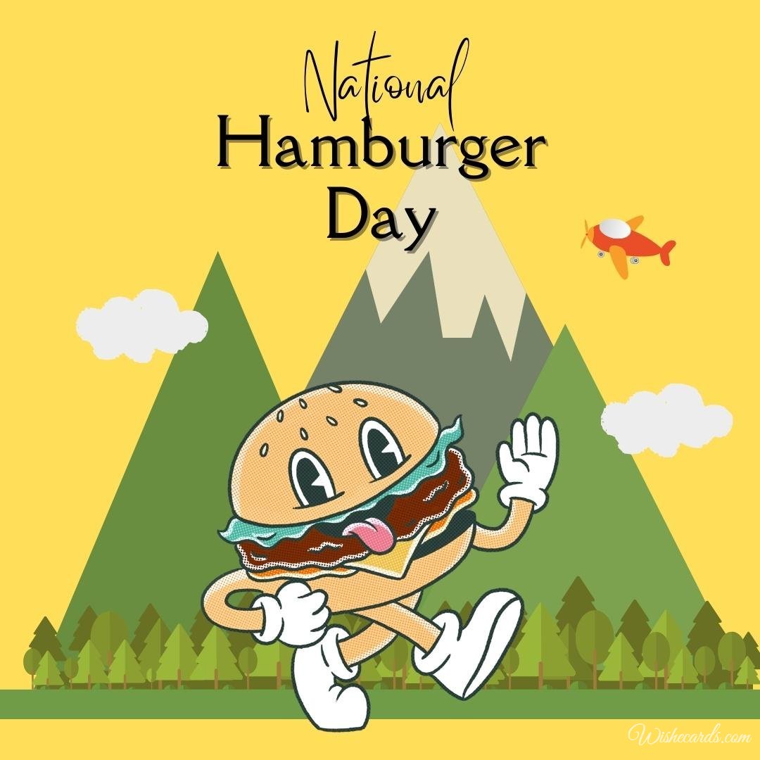 Romantic National Hamburger Day Picture