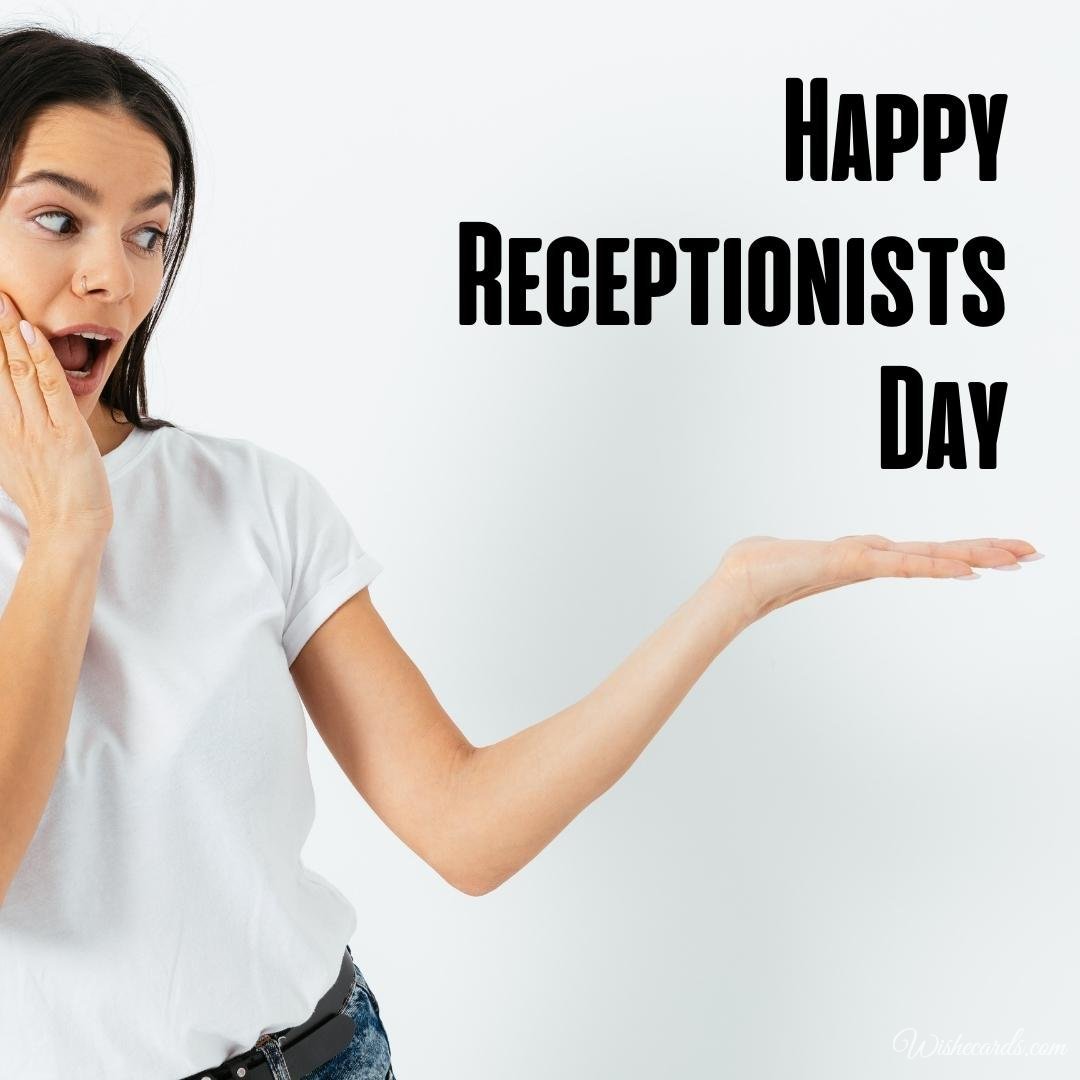 Romantic National Receptionists Day Picture