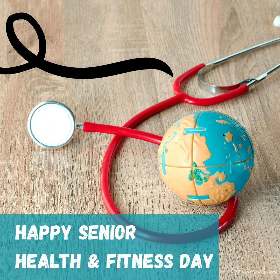 Romantic National Senior Health & Fitness Day Picture